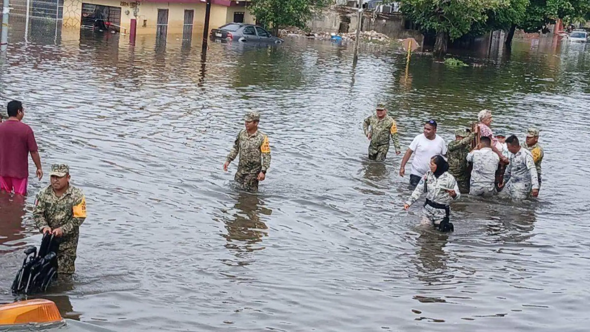 Lluvias en Chetumal Quintana Roo 